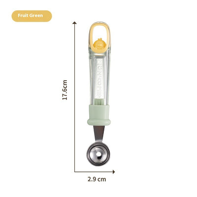 Fruit Baller Scoop Melon Baller Scoop Fruit Ball Cutter Ergonomic Grip Watermelon Scooper Spoon Fruit Scooper And Baller Cookie Kitchen Gadgets