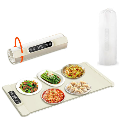 High-Quality Foldable Food Warming Mat – Adjustable Temperature Hot Plate with Safety Features