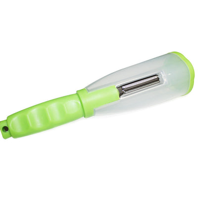 Plastic Manual Fruit Vegetable Peeler Potato Peeler with The Storage Box