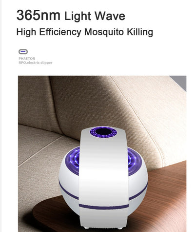 USB Powered Mosquito Killer Lamp 1m/2m Electric No Noise 360° Insect Killer Bug Zapper Mosquito