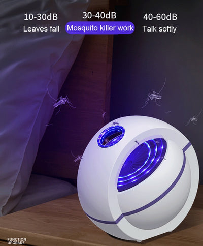 USB Powered Mosquito Killer Lamp 1m/2m Electric No Noise 360° Insect Killer Bug Zapper Mosquito