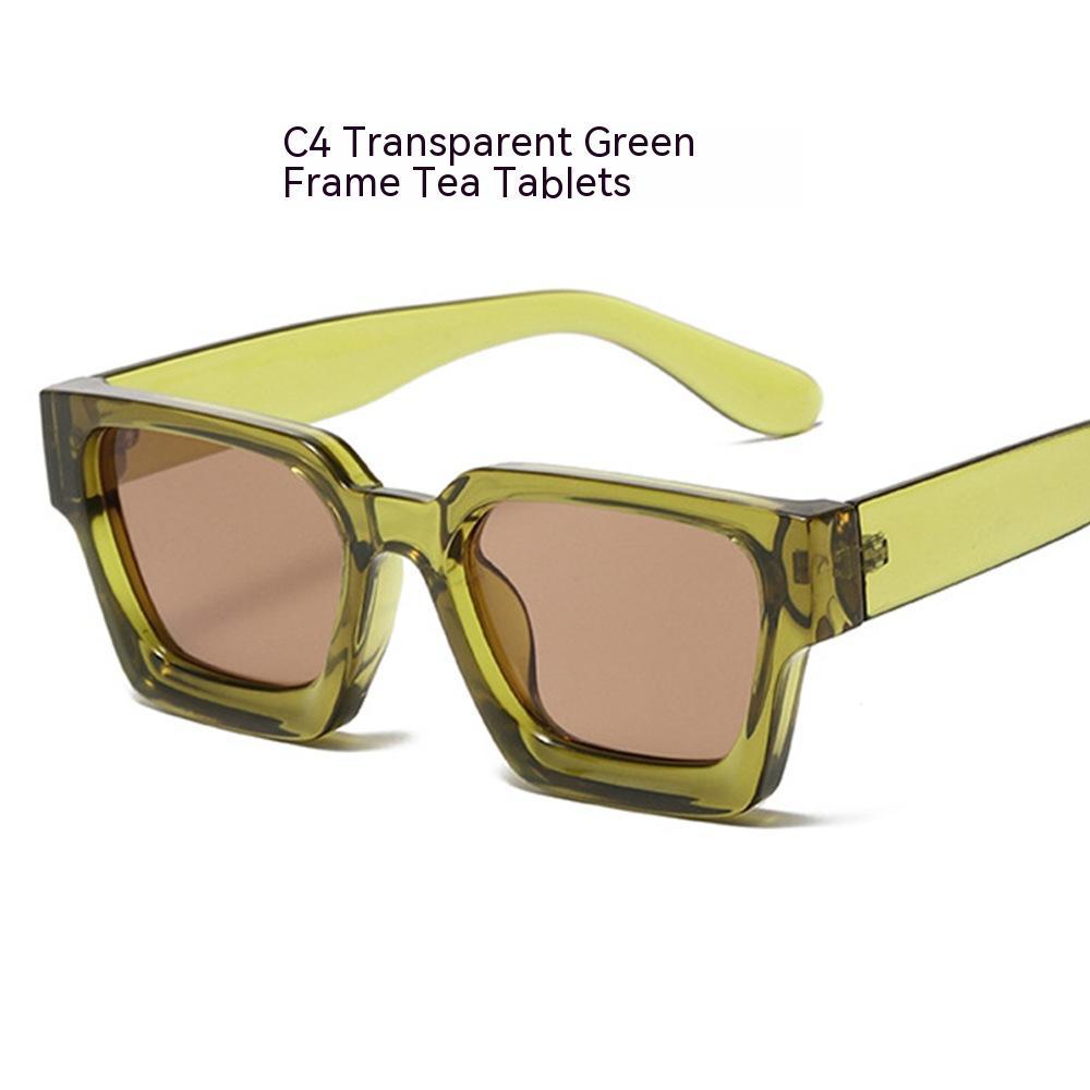 Retro Simple Square Sun Glasses