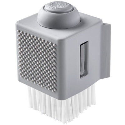 Pot brush automatically add liquid washing pot brush