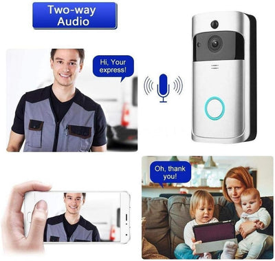 Cloud storage Home Smart Wireless Video Doorbell Remote WIFI Doorbell with Camera