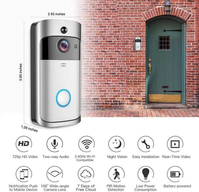 Cloud storage Home Smart Wireless Video Doorbell Remote WIFI Doorbell with Camera