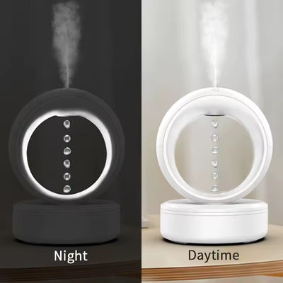 Anti-Gravity Water Drop Humidifier & Diffuser – Droplet Backflow Aroma Therapy