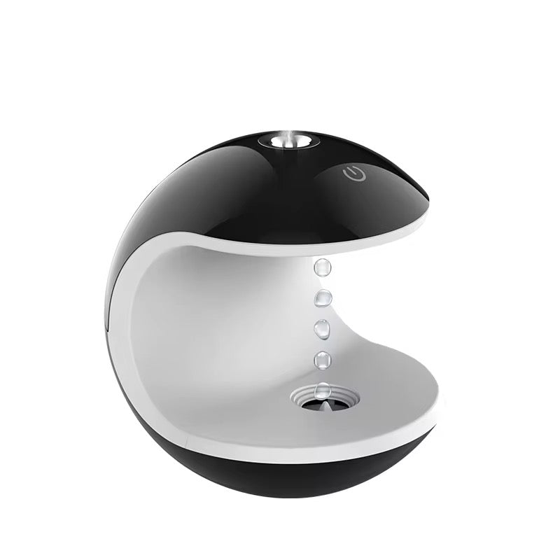 Anti-Gravity Water Drop Humidifier & Diffuser – Droplet Backflow Aroma Therapy