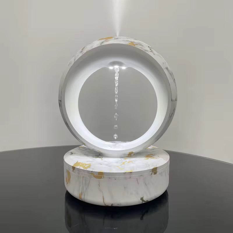 Anti-Gravity Water Drop Humidifier & Diffuser – Droplet Backflow Aroma Therapy