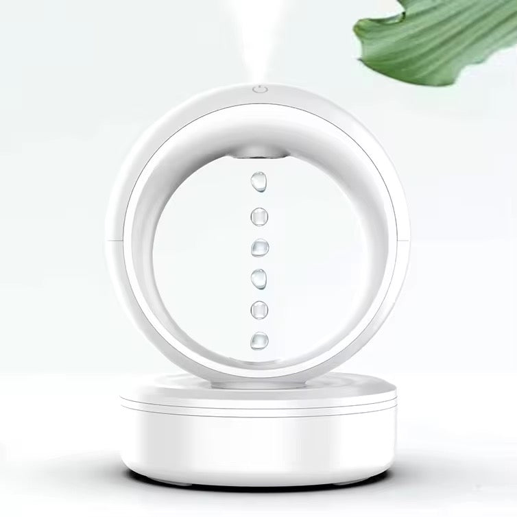 Anti-Gravity Water Drop Humidifier & Diffuser – Droplet Backflow Aroma Therapy