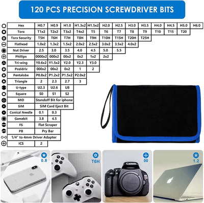 142-in-1 Precision Screwdriver Tool Set – Ultimate Multi-Use DIY & Home Repair Kit