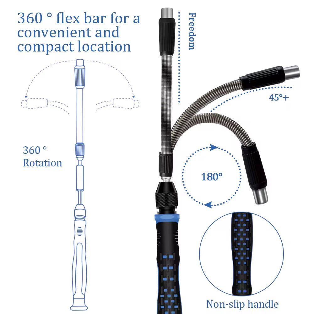 142-in-1 Precision Screwdriver Tool Set – Ultimate Multi-Use DIY & Home Repair Kit