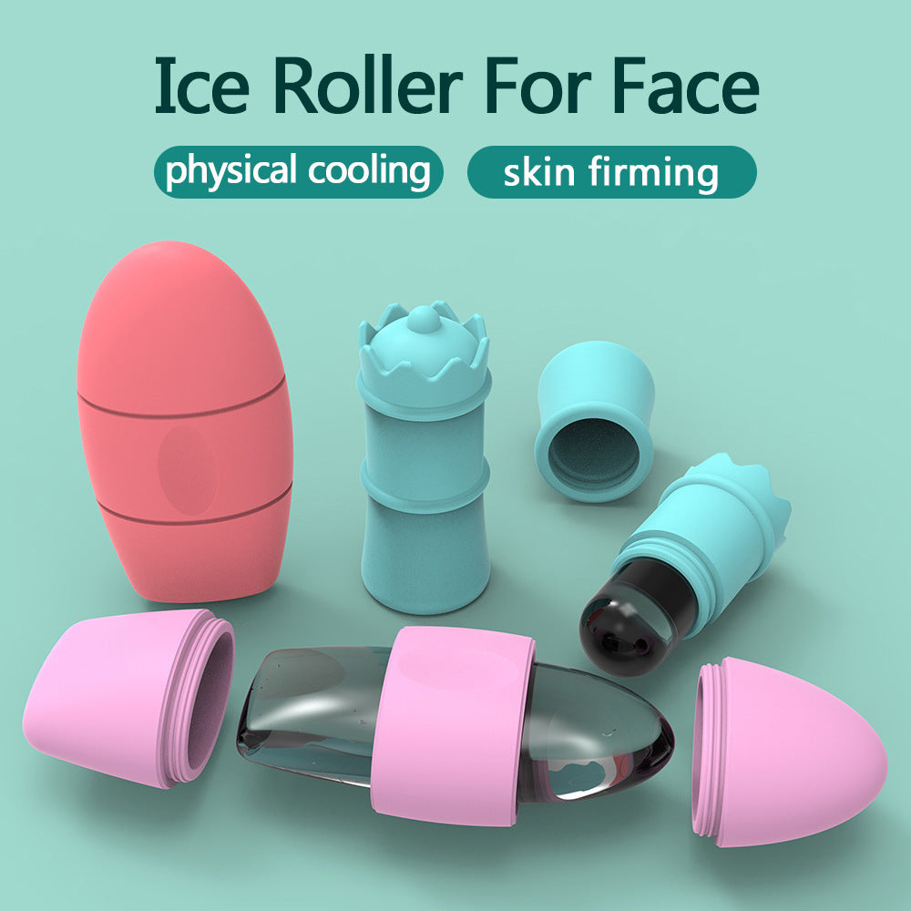 Silicone Facial Massage Ice Roller