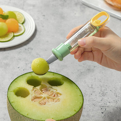 Fruit Baller Scoop Melon Baller Scoop Fruit Ball Cutter Ergonomic Grip Watermelon Scooper Spoon Fruit Scooper And Baller Cookie Kitchen Gadgets