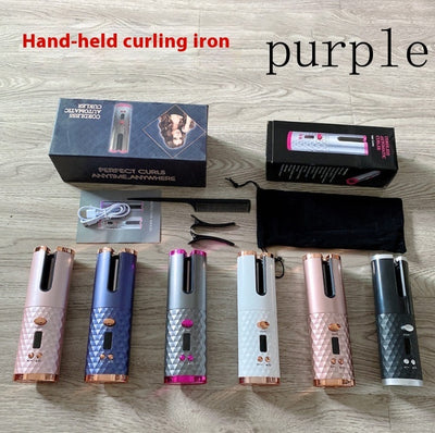 Wireless Hair Curler Hair Curler Portable Usb Charging Automatic Curler Hair Curler