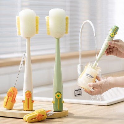 Multi-purpose Five-in-one Cup Washing Device Household Multifunctional Cup Brush Water Cup Insulation Cup Brush Milk Bottle Kitchen Gadgets